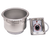 APW Wyott SM-50-11D ULS 12" W Stainless Steel Drop-In Round Well Food Warmer with Drain - 120 Volts