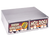 APW Wyott BC-20 50 Buns Stainless Steel Lift Up Plexiglass Door Hot Dog Bun Cabinet