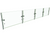 Hatco ORBIT100-144 144" W x 18" H x 2.2" D Stainless Steel Single-Sided Full-Service Flav-R-Shield ORBIT100 Food Shield