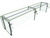 Hatco ES90-96 96" W x 27.63" H x 18" D Stainless Steel Self-Service Flav-R-Shield ES90 Food Shield