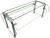 Hatco ES92-48 48" W x 23" H x 38" D Stainless Steel Double-Sided Self-Service Flav-R-Shield ES92 Food Shield