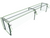 Hatco ES90-108 108" W x 28.63" H x 18" D Stainless Steel Single-Sided Self-Service Flav-R-Shield ES90 Food Shield