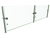 Hatco ORBIT100-84 84" W x 18" H x 2.2" D Stainless Steel Single-Sided Full-Service Flav-R-Shield ORBIT100 Food Shield