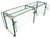 Hatco ES90-60 60" W x 24.63" H x 18" D Stainless Steel Self-Service Flav-R-Shield ES90 Food Shield