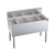 Krowne KR19-MS40C 40" W Stainless Steel Royal Series Underbar Speed Multi Station