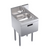 Krowne KR19-18ST-E 18" W Stainless Steel Free Standing Royal Series Underbar Hand Sink Unit