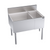 Krowne KR24-M36L-10 32" W Stainless Steel Ice Bin on Left with Bottle Well Royal Series Underbar Multi Station