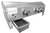 Connerton CEG-36-T-NG 37" W Stainless Steel Natural Gas Countertop Budget Series Griddle - 84,000 BTU