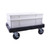 Omcan USA 80955 18" x 26" Black Polyethylene  Dough Proofing Box Dolly