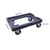 Omcan USA 80955 18" x 26" Black Polyethylene  Dough Proofing Box Dolly