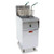 Omcan USA 47739 40 Lbs. Stainless Steel Electric Floor Model Fryer - 240 Volts