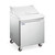 Omcan USA 59045 7.1 Cu. Ft. Stainless Steel 1-Section Aurora Refrigerated Prep Table - 110 Volts