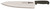 Omcan USA 12044 12" Stainless Steel Black Handle Cook Knife