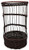 Omcan USA 43112 20" W Round Wicker Basket