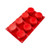 Fat Daddio's SMF-028 1.33 Oz. Silicone 8-Compartment Cylinder Baking Molds