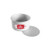 Fat Daddio's PCC-53 32 Oz. Aluminum Round 16 Gauge Removable Bottom Cake Pan