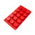 Fat Daddio's SMF-027 0.74 Oz. Silicone 15-Compartment PetitsFour Baking Molds