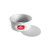 Fat Daddio's PCC-63 47.36 Oz. Aluminum Round 16 Gauge Removable Bottom Cake Pan