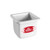Fat Daddio's PSQ-444 35.46 Oz. Aluminum 14 Gauge Square Solid Bottom Cake Pans