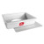 Fat Daddio's POBCC-9133 194.56 Oz. 14 Gauge Aluminum Sheet Cake Pan with Removable Bottom