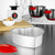 Fat Daddio's PHT-83 8" W x 3" D Anodized Aluminum Heart Shape Pan