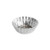 Fat Daddio's PMTH-25 2.5" W x 0.98" D Natural Aluminum Fluted Mini Tartlet Pan