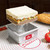 Fat Daddio's PSQCC-993 134.4 Oz. Aluminum Square 14 Gauge Removable Bottom Cake Pan