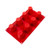 Fat Daddio's SMF-021 2.31 Oz. Silicone 8-Compartment Baba Baking Molds