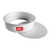 Fat Daddio's PCC-103 130.56 Oz. Aluminum Round 16 Gauge Removable Bottom Cake Pan