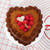 Fat Daddio's PHT-63 6" W x 3" D Anodized Aluminum Heart Shape Pan