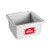 Fat Daddio's PSQ-553 41.56 Oz. Aluminum 14 Gauge Square Solid Bottom Cake Pans