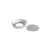 Fat Daddio's PFT-425 4.25" W x 1" D Anodized Aluminum Removable Bottom Fat Daddio's - Fluted Tart Pan