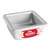 Fat Daddio's PSQ-442 17.73 Oz. Aluminum 14 Gauge Square Solid Bottom Cake Pans
