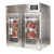Omcan USA 45143 132.28 Lbs. Stainless Steel Free-Standing Stagionello Maturmeat 60 Meat Aging Cabinet - 220 Volts 2376 Watts