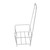 Omcan USA 13026 50 Lbs. Shopping Hand Basket Stand