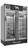 Omcan USA 45176 440.92 Lbs. Stainless Steel Free-Standing Maturmeat Meat Aging Cabinet - 220 Volts 3700 Watts