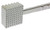 Thunder Group ALMH001 9.5" L Aluminum 4-Sided Meat Tenderizer