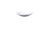 Thunder Group 1004TW 4 Oz. Imperial White Melamine Round Plate
