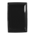 Thunder Group 47128BK 12.5" x 8" Black Rectangular Melamine Tray