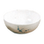 Thunder Group 3001BB 10 Oz. Melamine Blue Bamboo Bowl