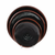 Thunder Group 1707TM 7.5" Dia. Melamine Tenmoku Round Plate