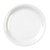 Thunder Group CR110W 10.5" Dia. White Melamine Round Narrow Rim Plate
