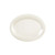 Thunder Group CR212V 12" W x 9" D Ivory Melamine Oval Platter