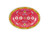 Thunder Group 2014TR 14" W x 10" D Melamine Longevity Oval Platter