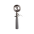 Thunder Group SLDS208P 4 Oz. #8 Gray Stainless Steel Plastic Handle Disher