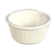 Thunder Group ML531B1 3 Oz. Bone Melamine Round Fluted Ramekin