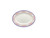 Thunder Group 2010AR 9.88" W x 7.25" D Melamine Rose Oval Platter