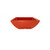 Thunder Group 69007PR 40 Oz. Red Square Melamine Bowl
