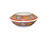 Thunder Group 8011TP 80 Oz. Melamine Peacock with Lid Serving Bowl