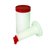 Thunder Group PLSNP01R 1 Qt. Red Plastic Storer and Pour
